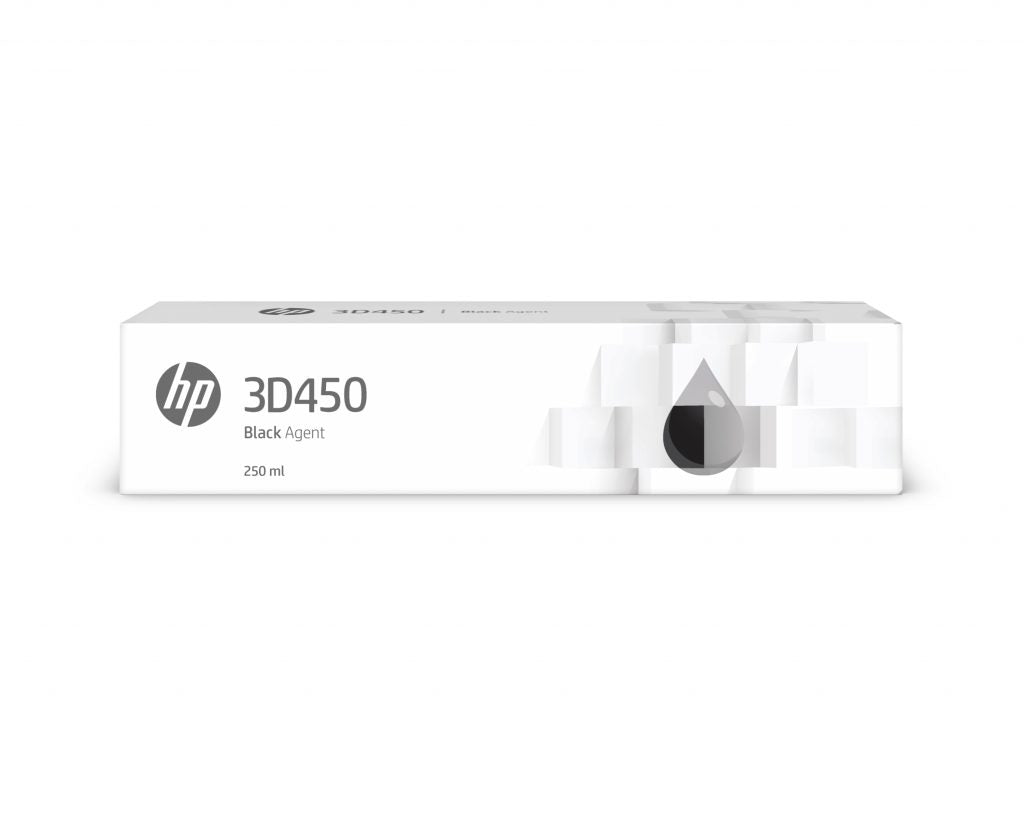 HP 3D450 250ml Black Agent - for HP Jet Fusion 580 3D Printer