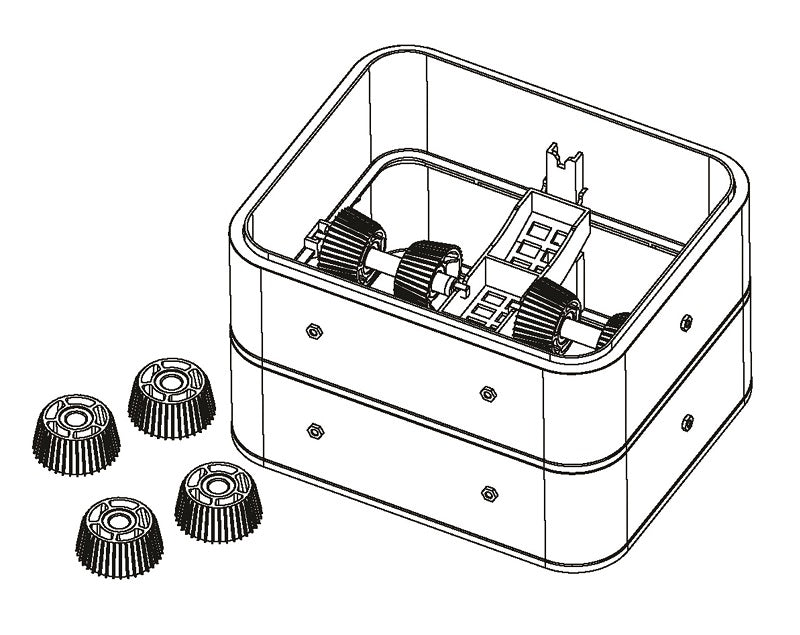 Additional Chamber Kit (ACK) for PrintDry Filament Dryer PRO/PRO3