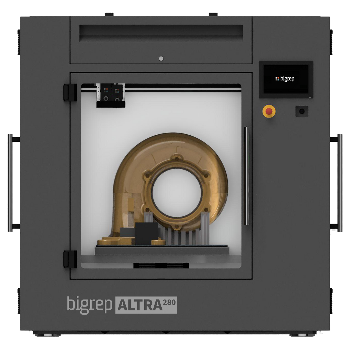 BigRep ALTRA 280 3D printer with part