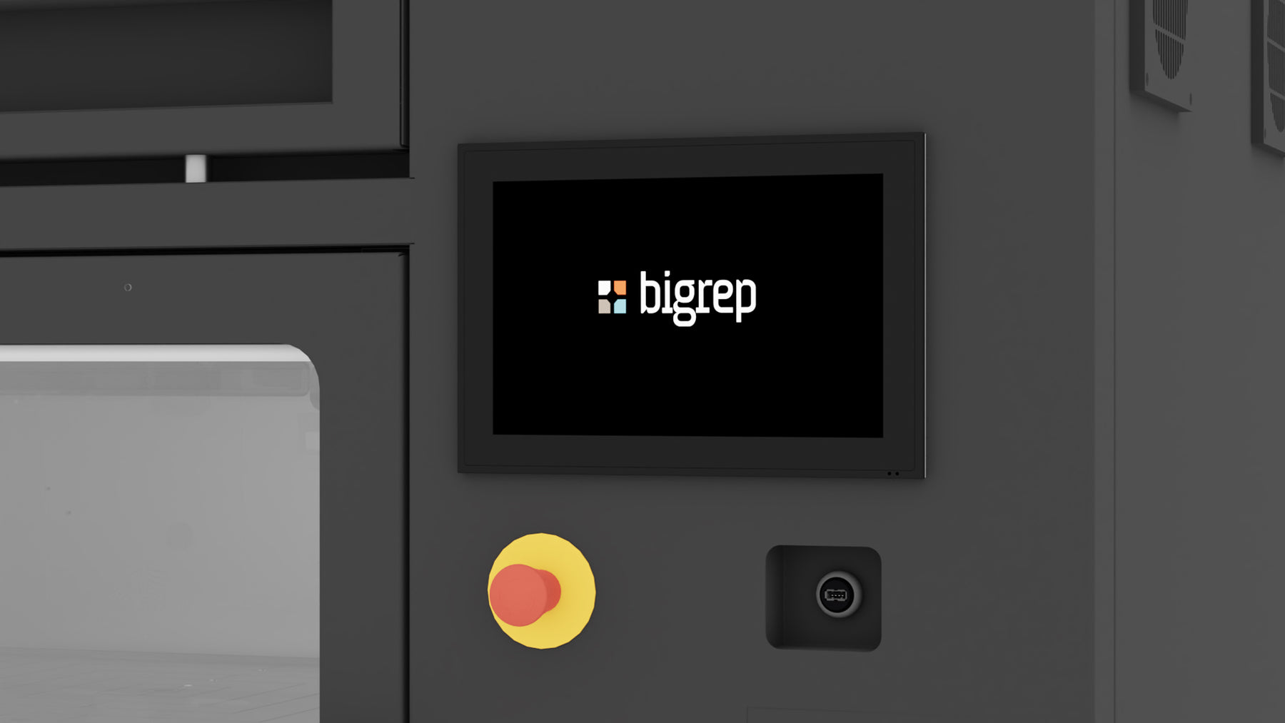 BigRep ALTRA 280 3D printer screen