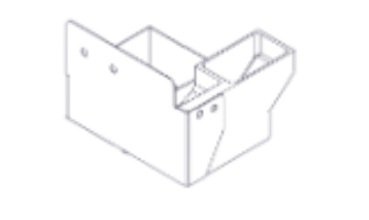 Intamsys 610 Nozzle Cover (Right)