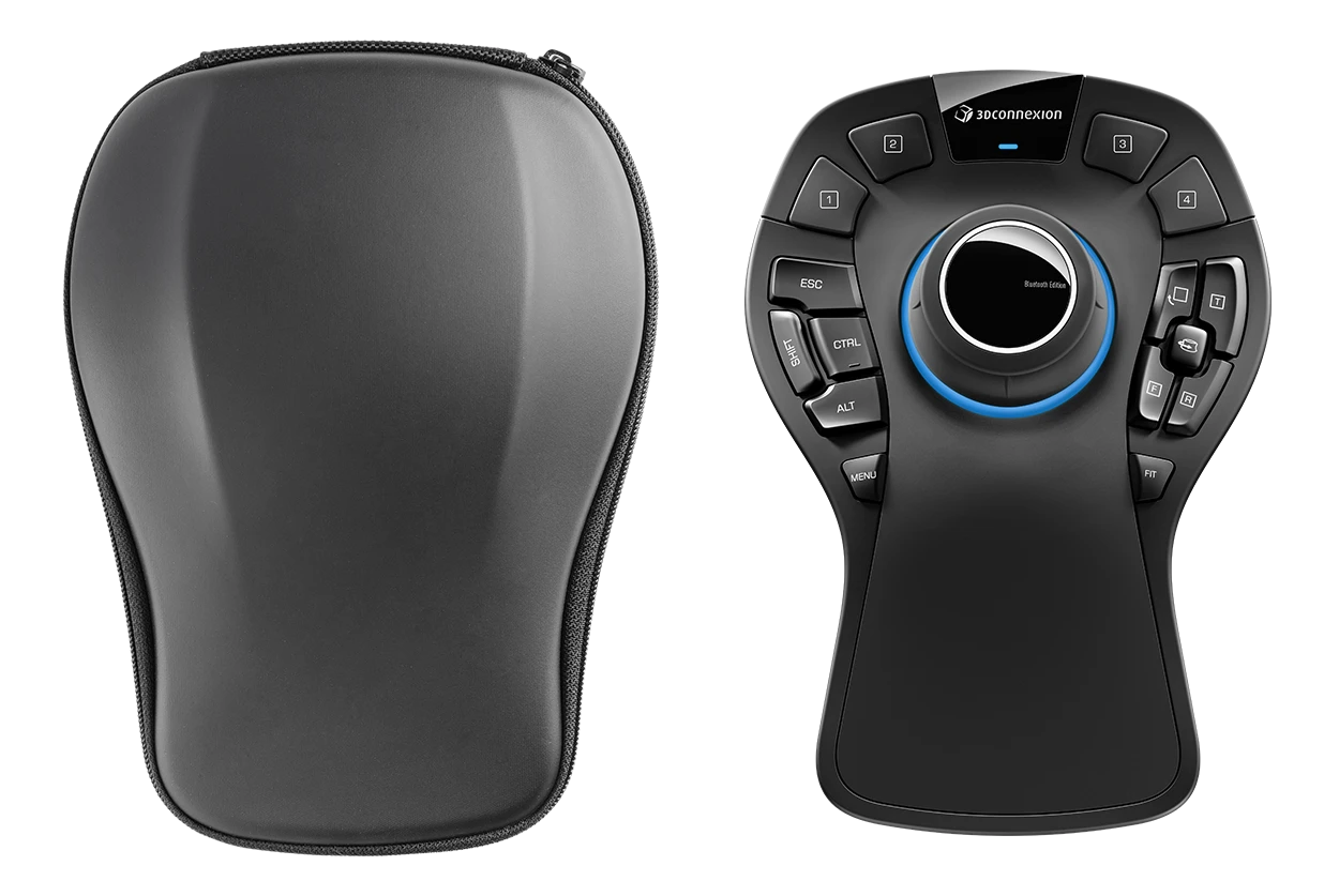 SpaceMouse Pro Wireless with case