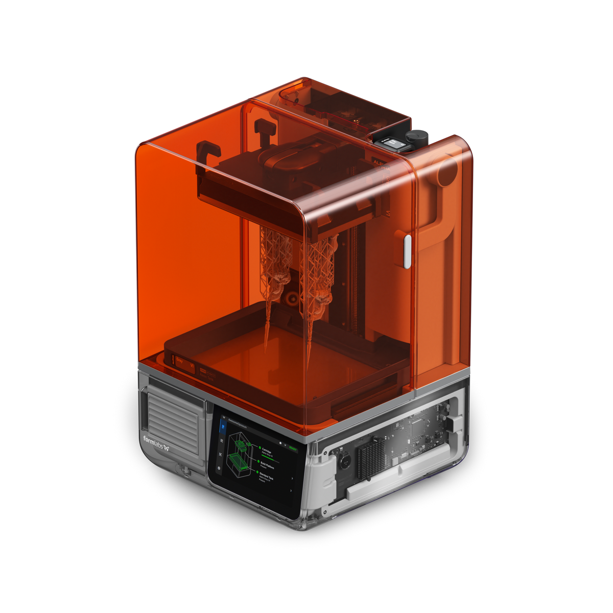 Right side view of the Formlabs Form Studio 1 3D printer