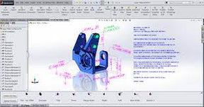 Screenshot from SOLIDWORKS MBD