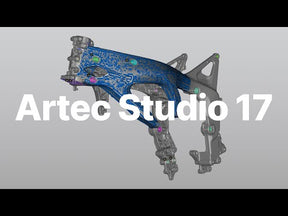 Video demonstrating the Artec Studio features